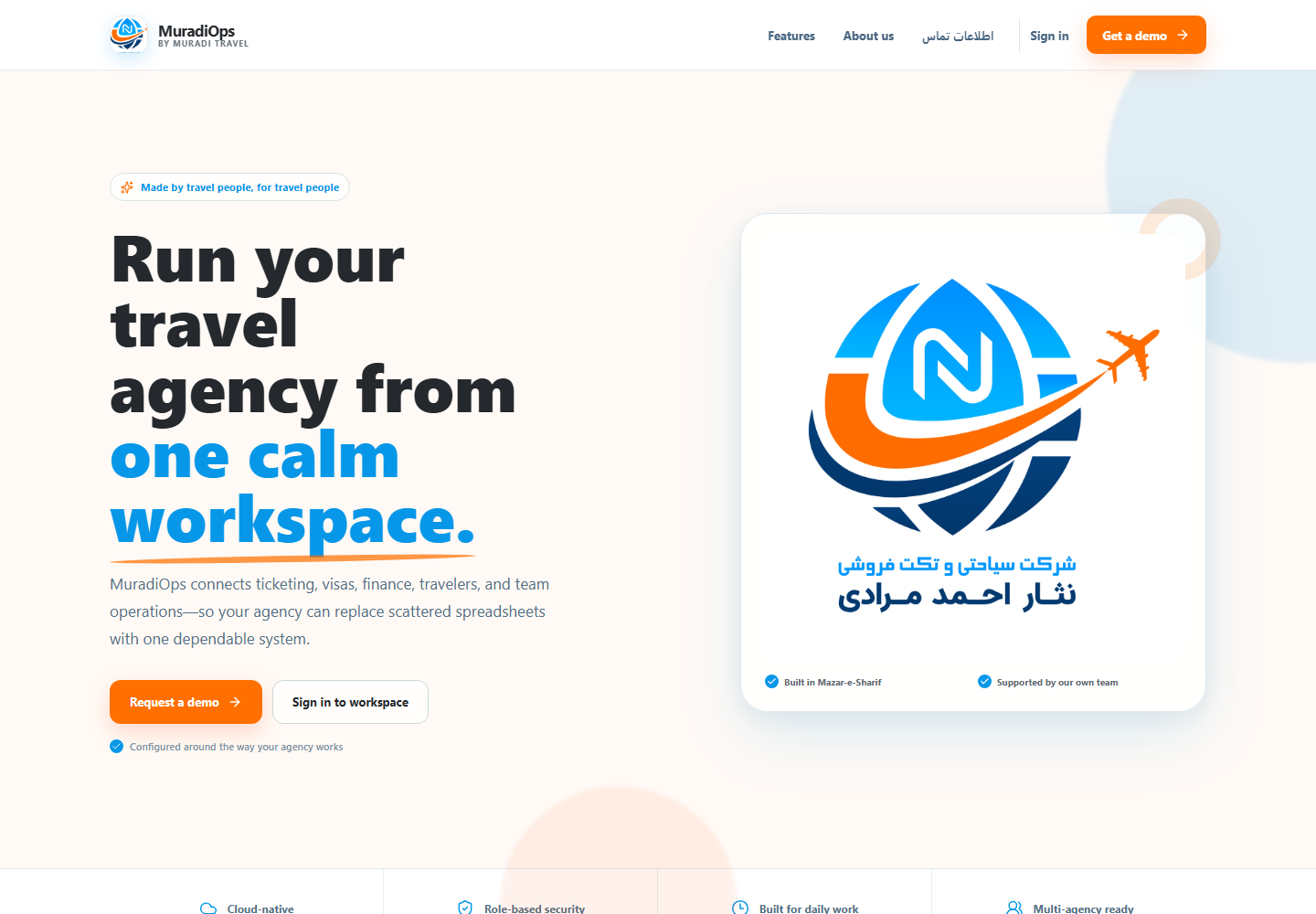 MuradiOps platform project preview